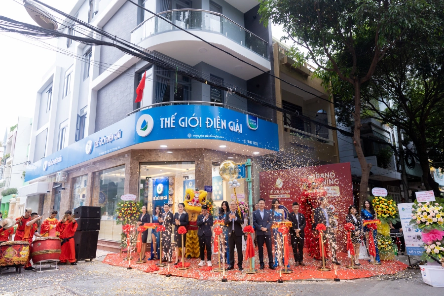 Hình ảnh hệ thống showroom và đại lý toàn quốc của thế giới lọc tổngVũng Tàu