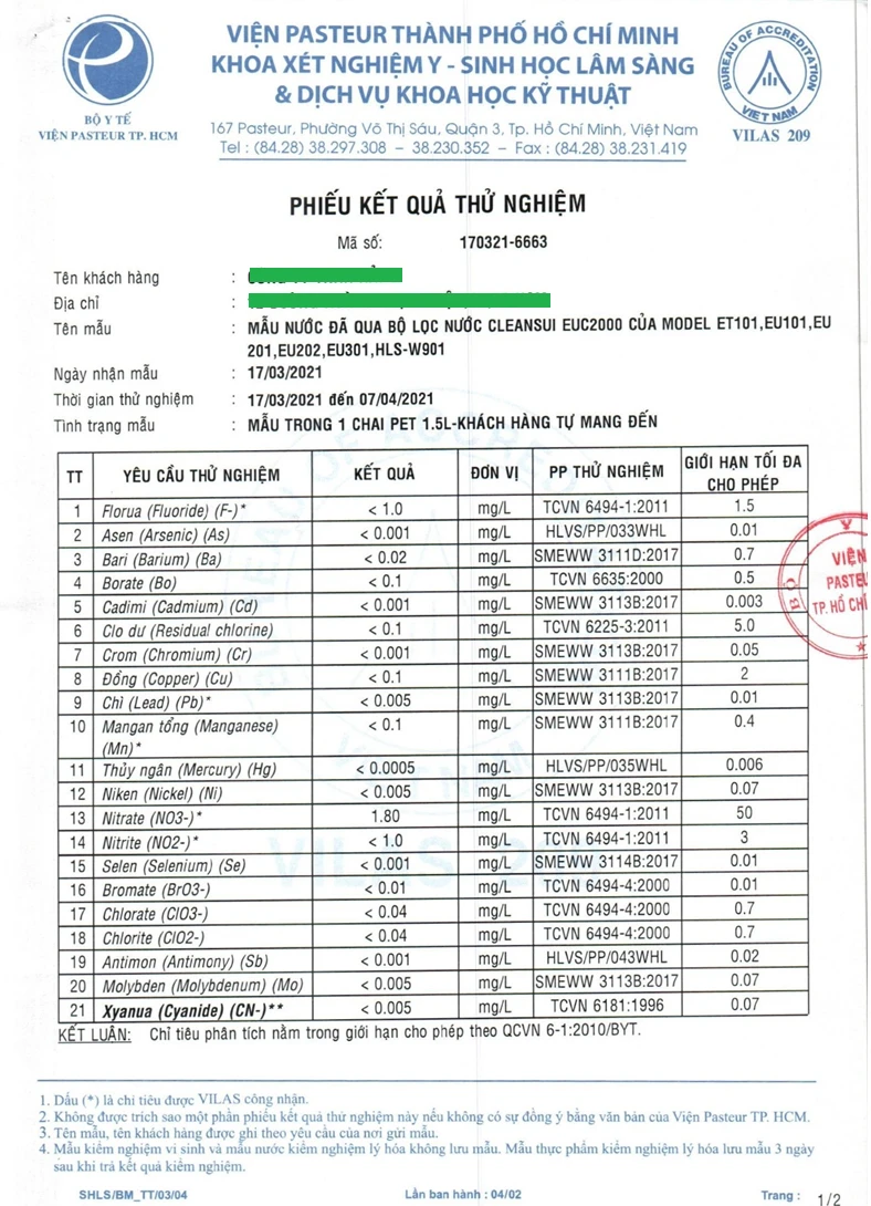 SOF 2025 00072 thuong hieu cleansui 11 Hệ thống lọc nước đầu nguồn Cleansui MPOE-P Thế Giới Lọc Tổng