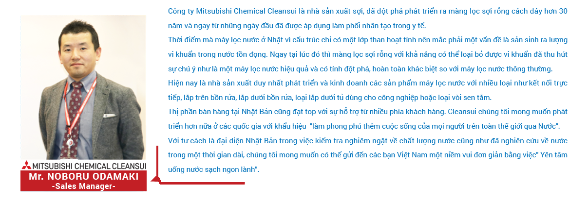 SOF 2025 00072 thuong hieu cleansui 3 Hệ thống lọc nước đầu nguồn Cleansui MPOE-P Thế Giới Lọc Tổng