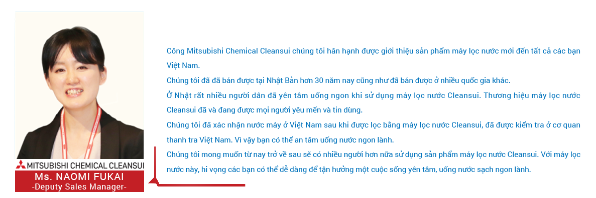SOF 2025 00072 thuong hieu cleansui 6 Hệ thống lọc nước đầu nguồn Cleansui MPOE-P Thế Giới Lọc Tổng