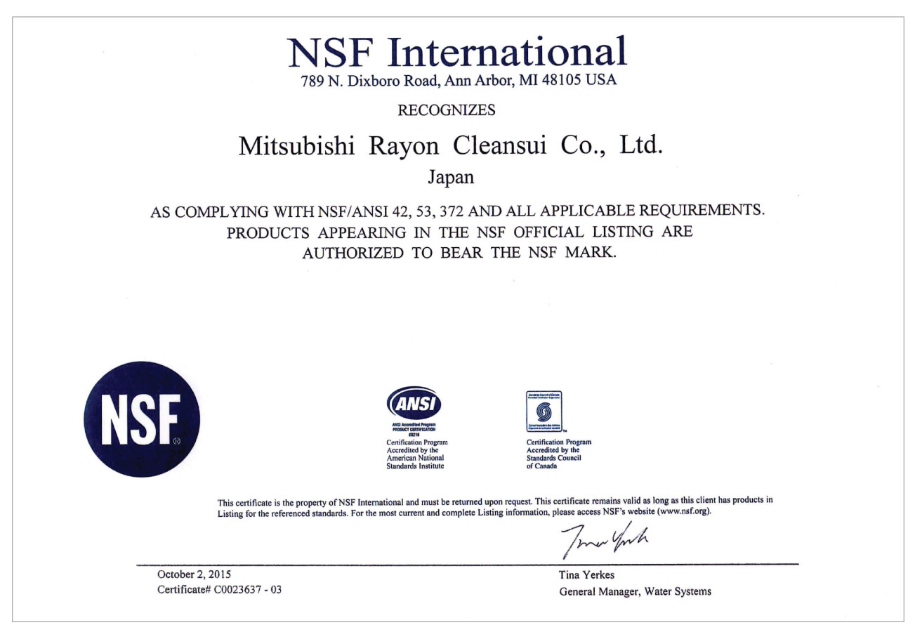 SOF 2025 00072 thuong hieu cleansui 9 Hệ thống lọc nước đầu nguồn Cleansui MPOE-P Thế Giới Lọc Tổng