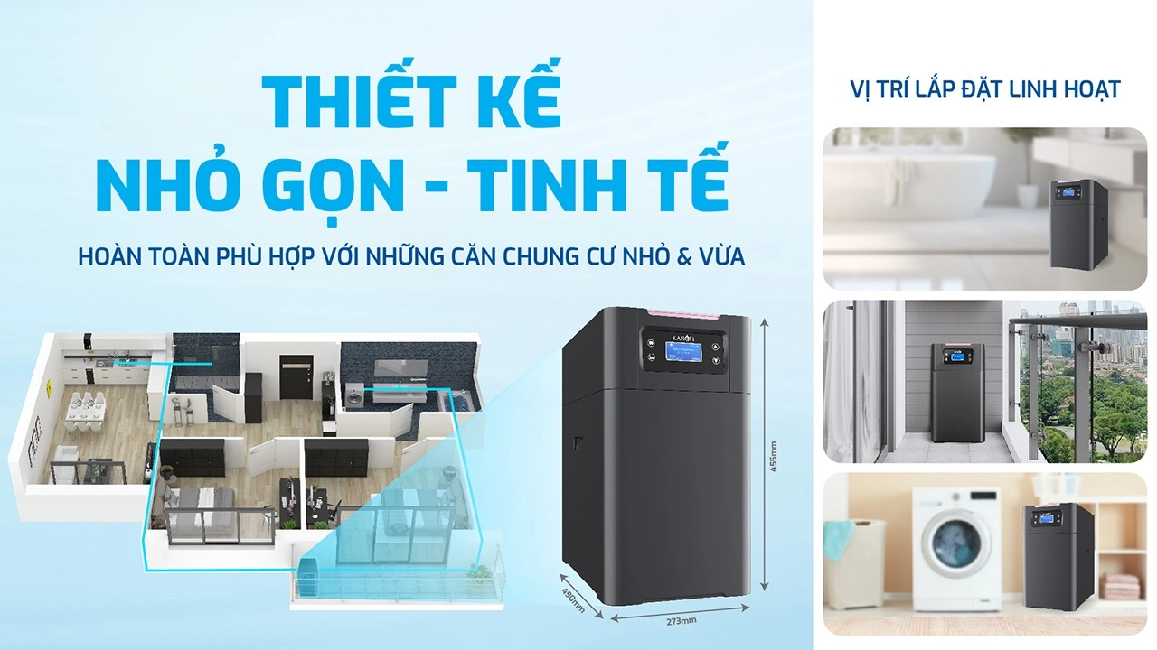 SOF 2025 01138 he thong loc tong Karofi KTF P01 10 Hệ thống lọc nước đầu nguồn Karofi KTF-P01 Thế Giới Lọc Tổng
