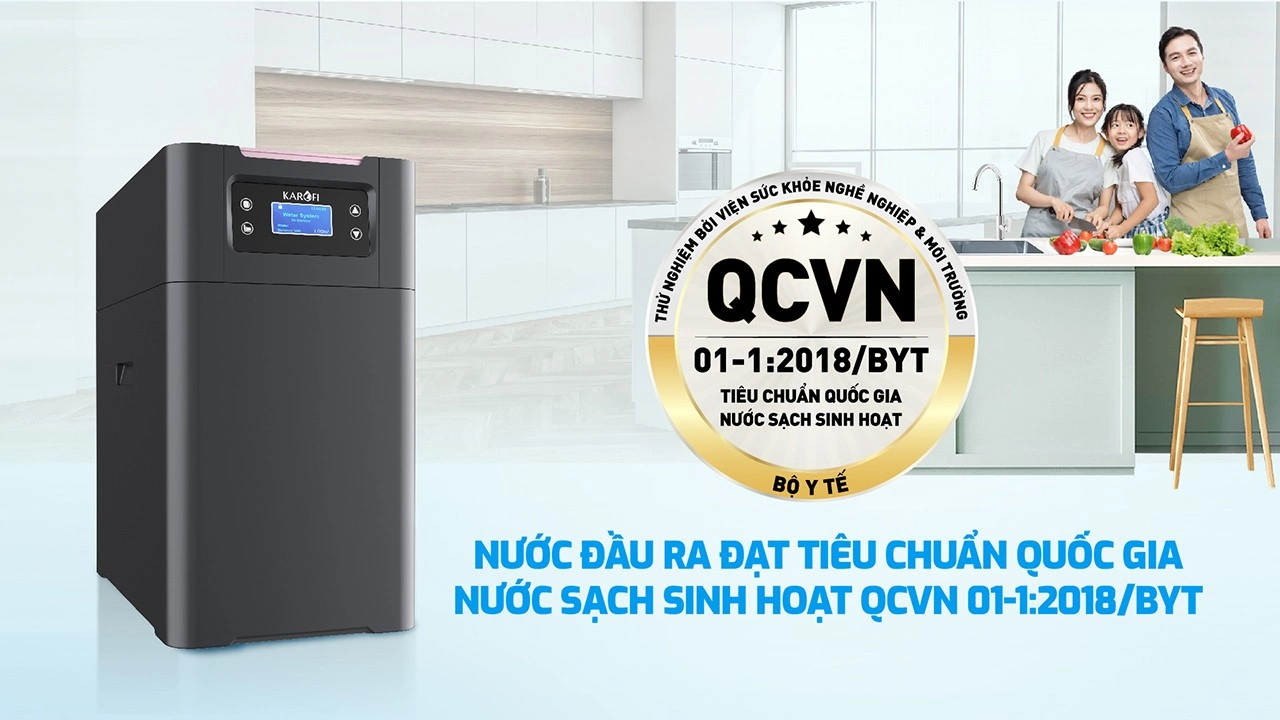 SOF 2025 01138 he thong loc tong Karofi KTF P01 9 Hệ thống lọc nước đầu nguồn Karofi KTF-P01 Thế Giới Lọc Tổng