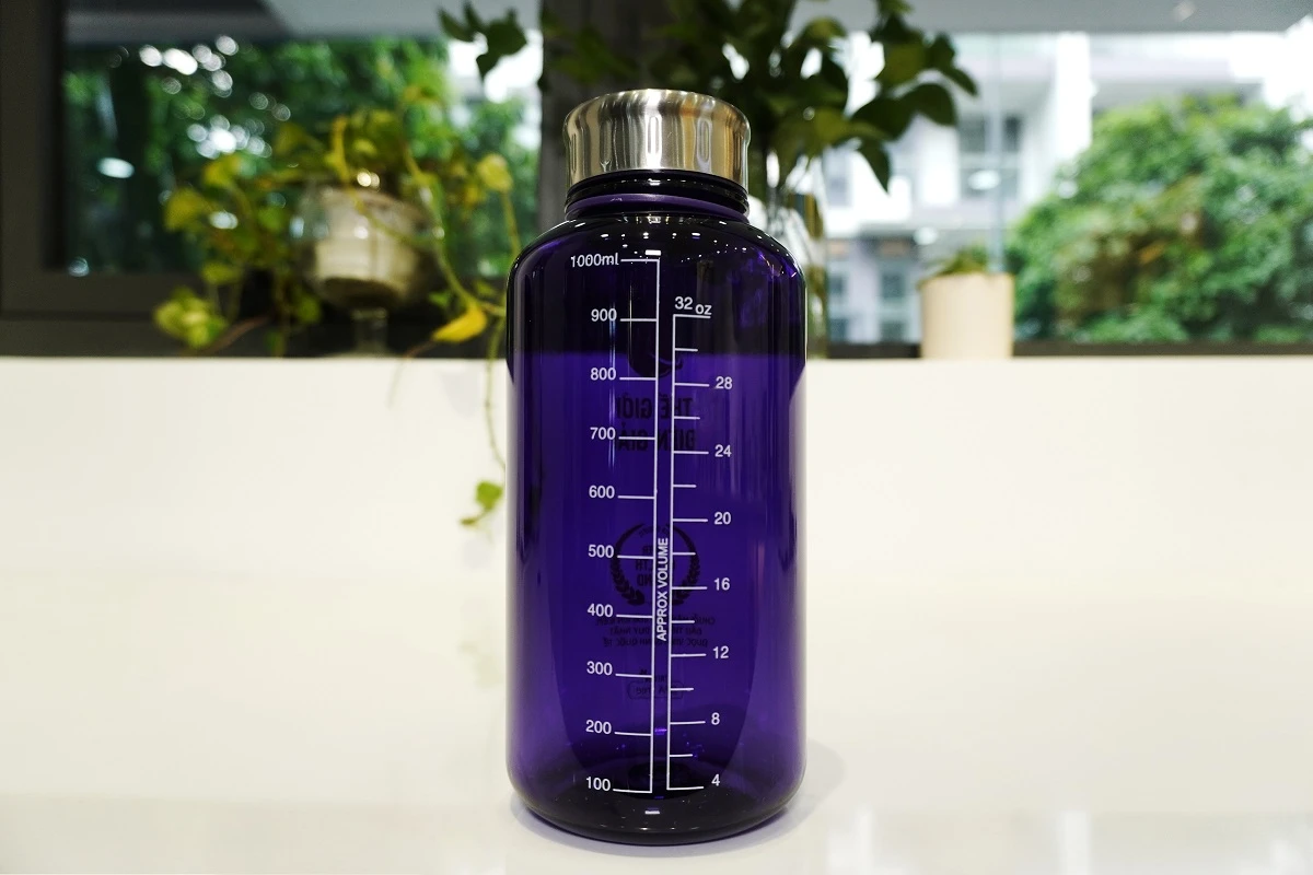 Bình đựng nước chuyên dụng dung tích 1 lít 12 binh bao quan nuoc ion kiem doc quyen the gioi dien giai Bình đựng nước chuyên dụng dung tích 1 lít Thế Giới Lọc Tổng