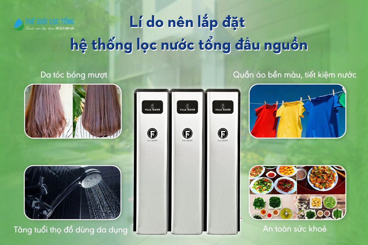 Có nên đầu tư vào lọc nước tổng? Cách lắp đặt hiệu quả nhất