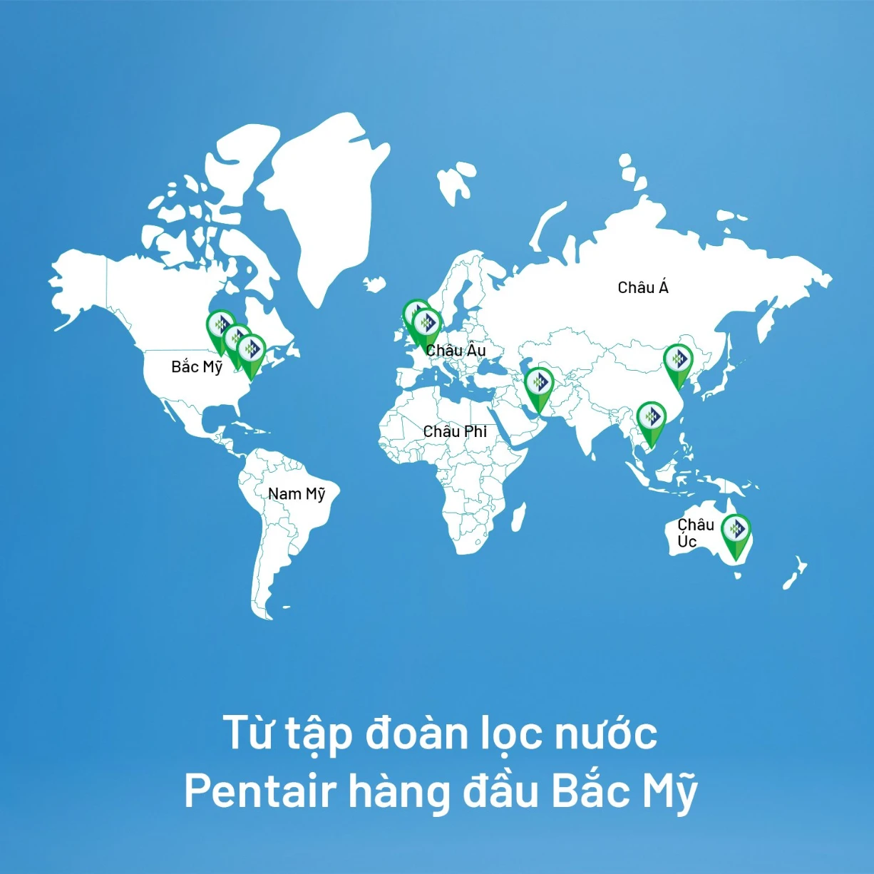 thuong hieu pentair 1 Hệ thống lọc tổng đầu nguồn Pentair Foleo Pro Max thương hiệu Mỹ - Nhập Khẩu Từ Châu Âu Thế Giới Lọc Tổng