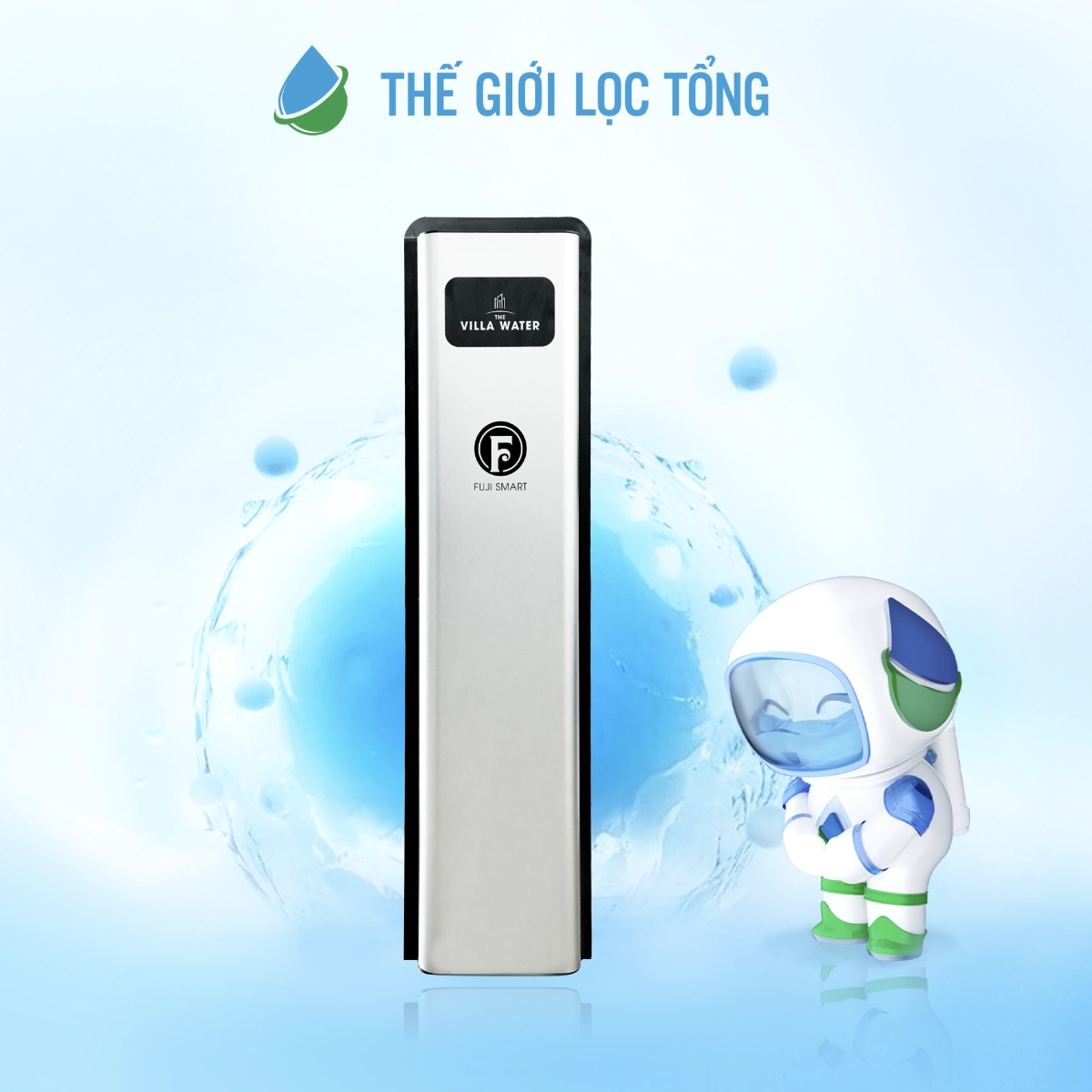 Clo trong nước sinh hoạt: Bao nhiêu là quá nhiều? Cảnh báo & cách xử lý hiệu quả 11 Hệ thống lọc tổng Fuji Smart S800 chuẩn Nhật Bản