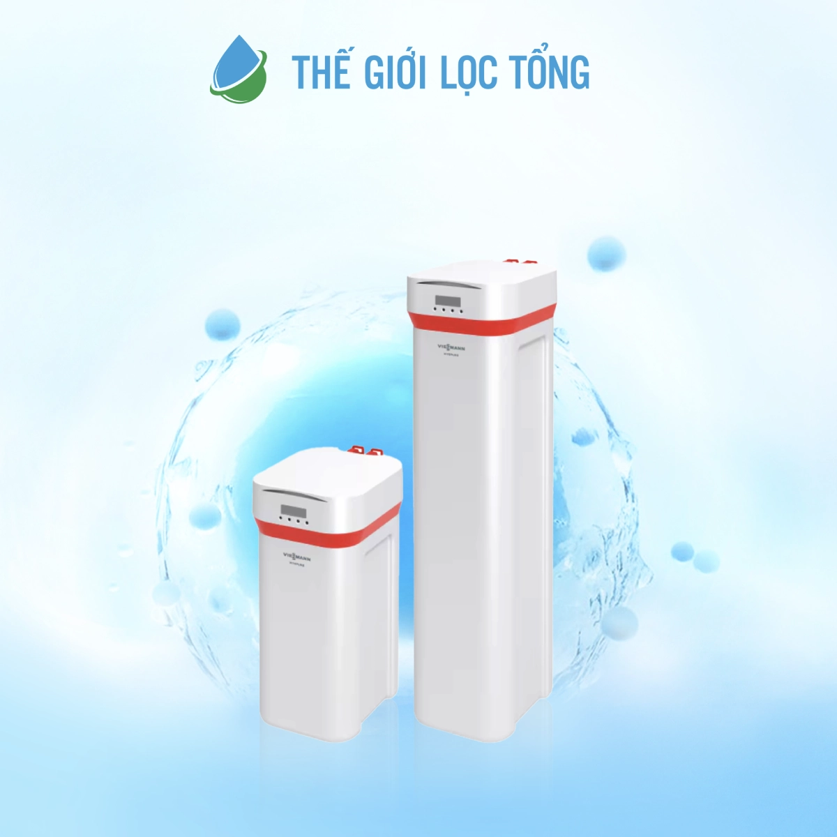 Hệ thống lọc tổng Viessmann Vitopure S3 làm mềm nước