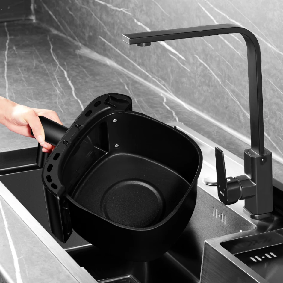 qua tang noi chien khong dau panasonic 4 Nồi chiên không dầu Panasonic NF-CC500 dung tích lên đến 5L Thế Giới Lọc Tổng