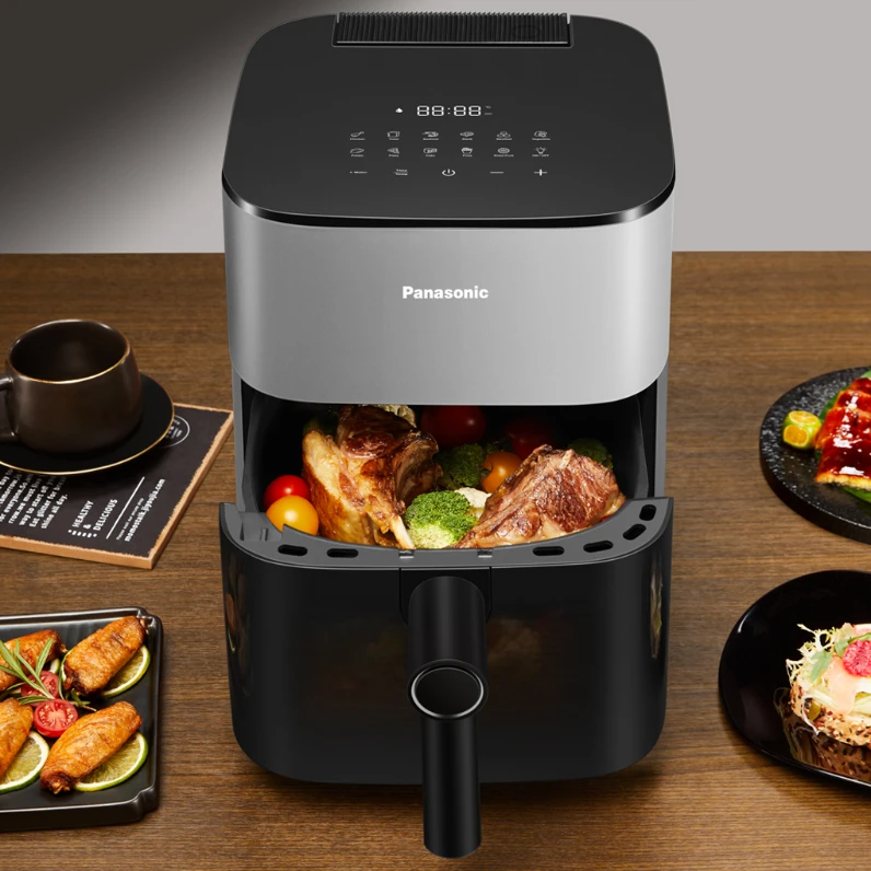 qua tang noi chien khong dau panasonic 6 Nồi chiên không dầu Panasonic NF-CC500 dung tích lên đến 5L Thế Giới Lọc Tổng