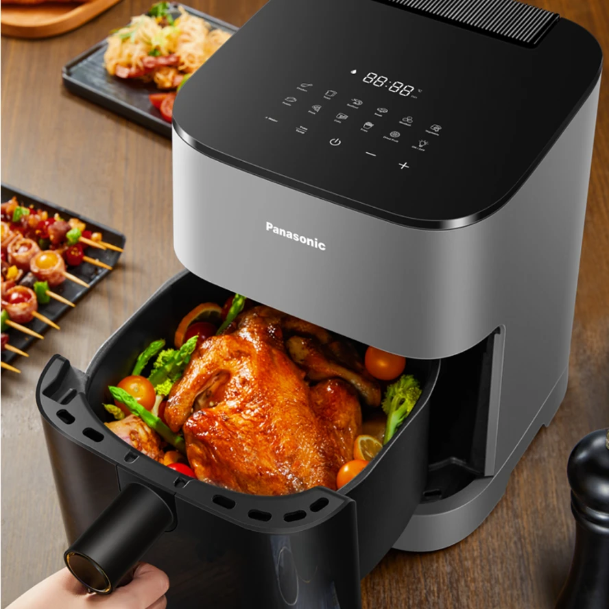 qua tang noi chien khong dau panasonic 7 Nồi chiên không dầu Panasonic NF-CC500 dung tích lên đến 5L Thế Giới Lọc Tổng