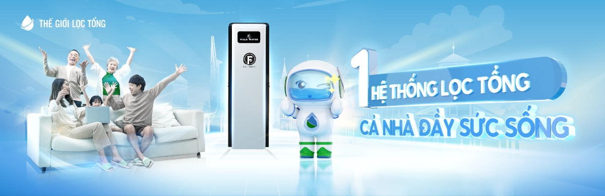 Thế Giới Lọc Tổng là chuỗi phân phối hệ thống lọc nước tổng đầu nguồn cao cấp tại Việt Nam, thuộc Tập đoàn Thế Giới Điện Giải với hơn 16 năm kinh nghiệm trong lĩnh vực xử lý nước và thiết bị y tế. Doanh nghiệp sở hữu hệ thống showroom trải nghiệm, đại lý toàn quốc và trung tâm dịch vụ ủy quyền chính hãng từ các thương hiệu hàng đầu thế giới.