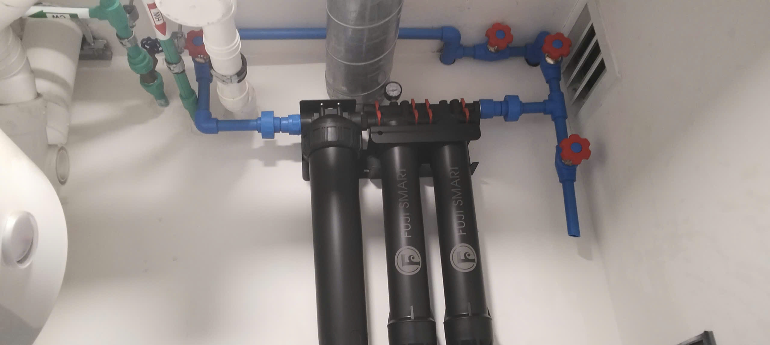 Đường ống được lắp đặt đúng cách