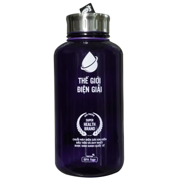 Binh bao quan nuoc ion kiem chuyen dung Bình đựng nước chuyên dụng dung tích 1 lít Thế Giới Lọc Tổng
